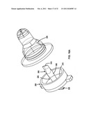 Baby nipple assembly for use with flexible drink pouches diagram and image