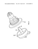 Baby nipple assembly for use with flexible drink pouches diagram and image