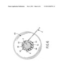 Strap spool mountable to a shaft diagram and image