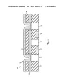 PHASE CHANGE MEMORY DEVICE WITH PLATED PHASE CHANGE MATERIAL diagram and image