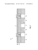 PHASE CHANGE MEMORY DEVICE WITH PLATED PHASE CHANGE MATERIAL diagram and image