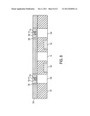 PHASE CHANGE MEMORY DEVICE WITH PLATED PHASE CHANGE MATERIAL diagram and image