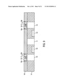 PHASE CHANGE MEMORY DEVICE WITH PLATED PHASE CHANGE MATERIAL diagram and image