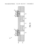 PHASE CHANGE MEMORY DEVICE WITH PLATED PHASE CHANGE MATERIAL diagram and image