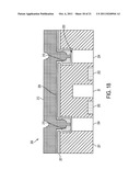 PHASE CHANGE MEMORY DEVICE WITH PLATED PHASE CHANGE MATERIAL diagram and image