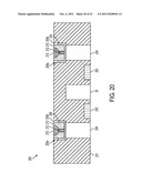 PHASE CHANGE MEMORY DEVICE WITH PLATED PHASE CHANGE MATERIAL diagram and image