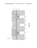 PHASE CHANGE MEMORY DEVICE WITH PLATED PHASE CHANGE MATERIAL diagram and image