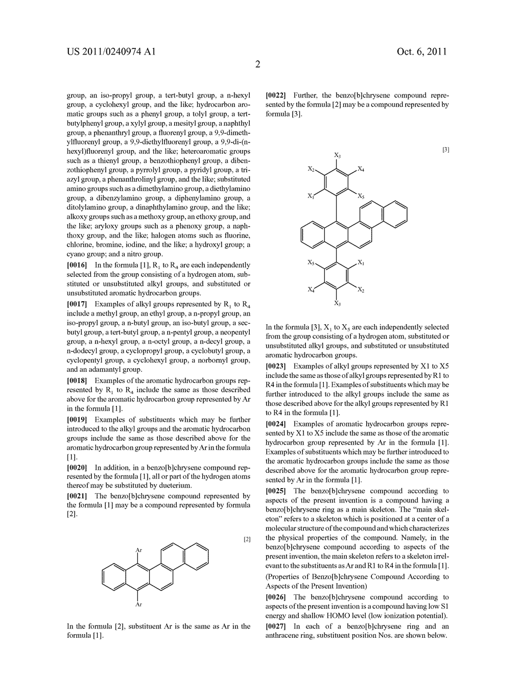 NOVEL BENZO[b]CHRYSENE COMPOUND AND ORGANIC LIGHT-EMITTING ELEMENT     INCLUDING THE SAME - diagram, schematic, and image 04
