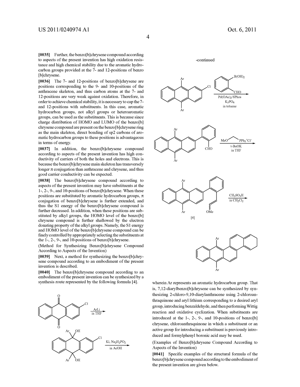 NOVEL BENZO[b]CHRYSENE COMPOUND AND ORGANIC LIGHT-EMITTING ELEMENT     INCLUDING THE SAME - diagram, schematic, and image 06