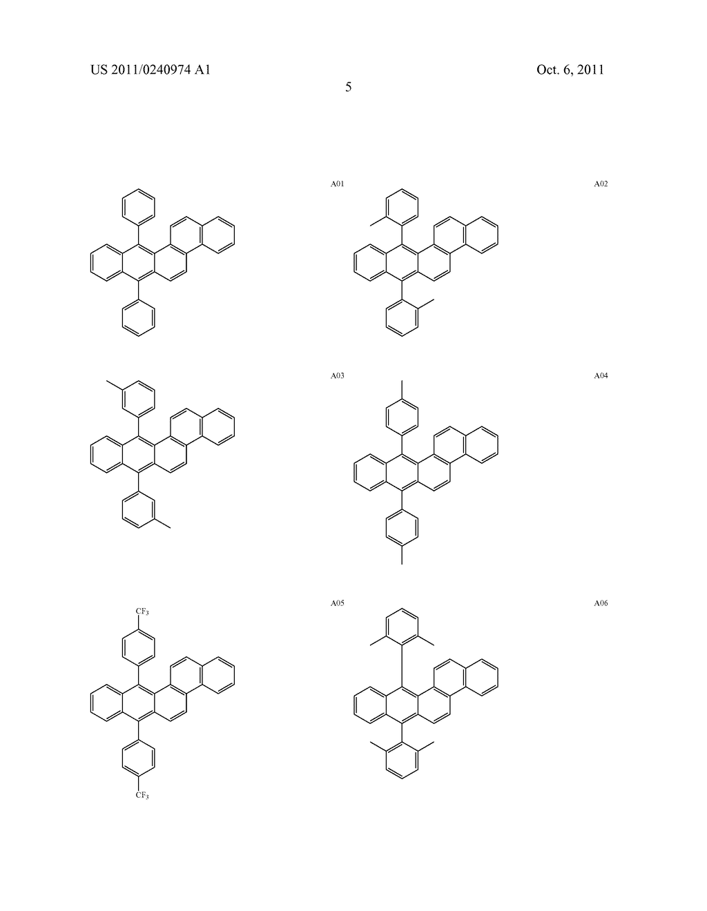 NOVEL BENZO[b]CHRYSENE COMPOUND AND ORGANIC LIGHT-EMITTING ELEMENT     INCLUDING THE SAME - diagram, schematic, and image 07