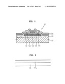 Thin film transistor, method of producing the same and flexible display     device including the thin film transistor diagram and image