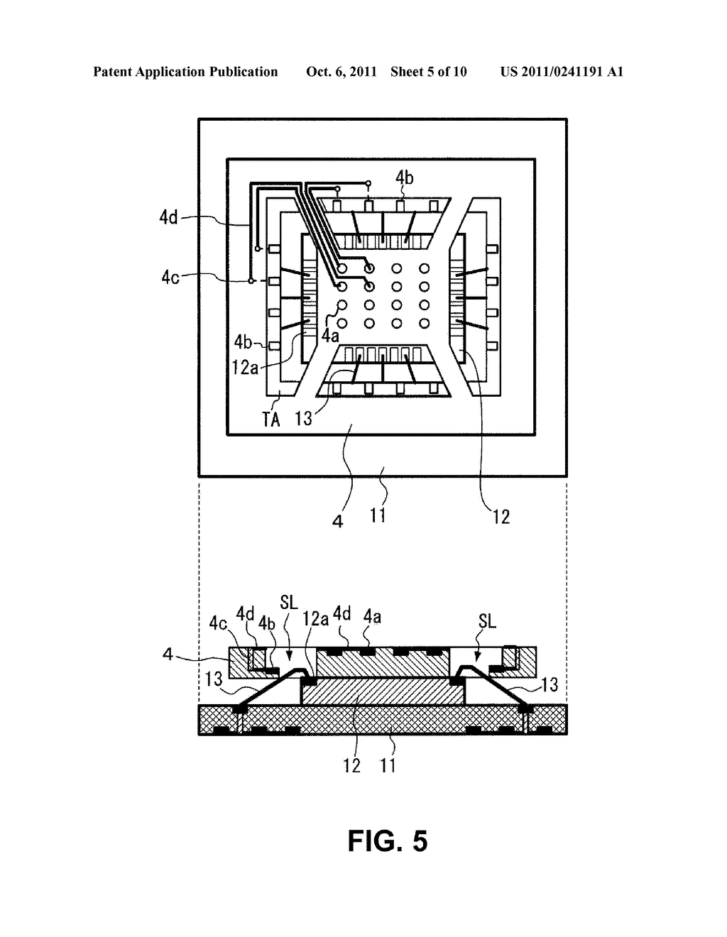 SEMICONDUCTOR LAMINATION PACKAGE AND METHOD OF PRODUCING SEMICONDUCTOR     LAMINATION PACKAGE - diagram, schematic, and image 06