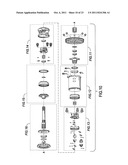 Bicycle planetary gear transmission arrangement diagram and image