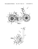 Bike with Belt Transmission and its Frame diagram and image