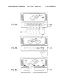 HAND-HELD DEVICE WITH A TOUCH SCREEN AND A TOUCH STRIP diagram and image