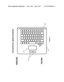 Touchpad with Reverse-Mounted Buttons diagram and image