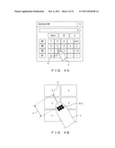 INPUT DEVICE, INPUT METHOD, AND COMPUTER PROGRAM FOR ACCEPTING TOUCHING     OPERATION INFORMATION diagram and image