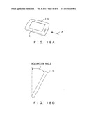 INPUT DEVICE, INPUT METHOD, AND COMPUTER PROGRAM FOR ACCEPTING TOUCHING     OPERATION INFORMATION diagram and image