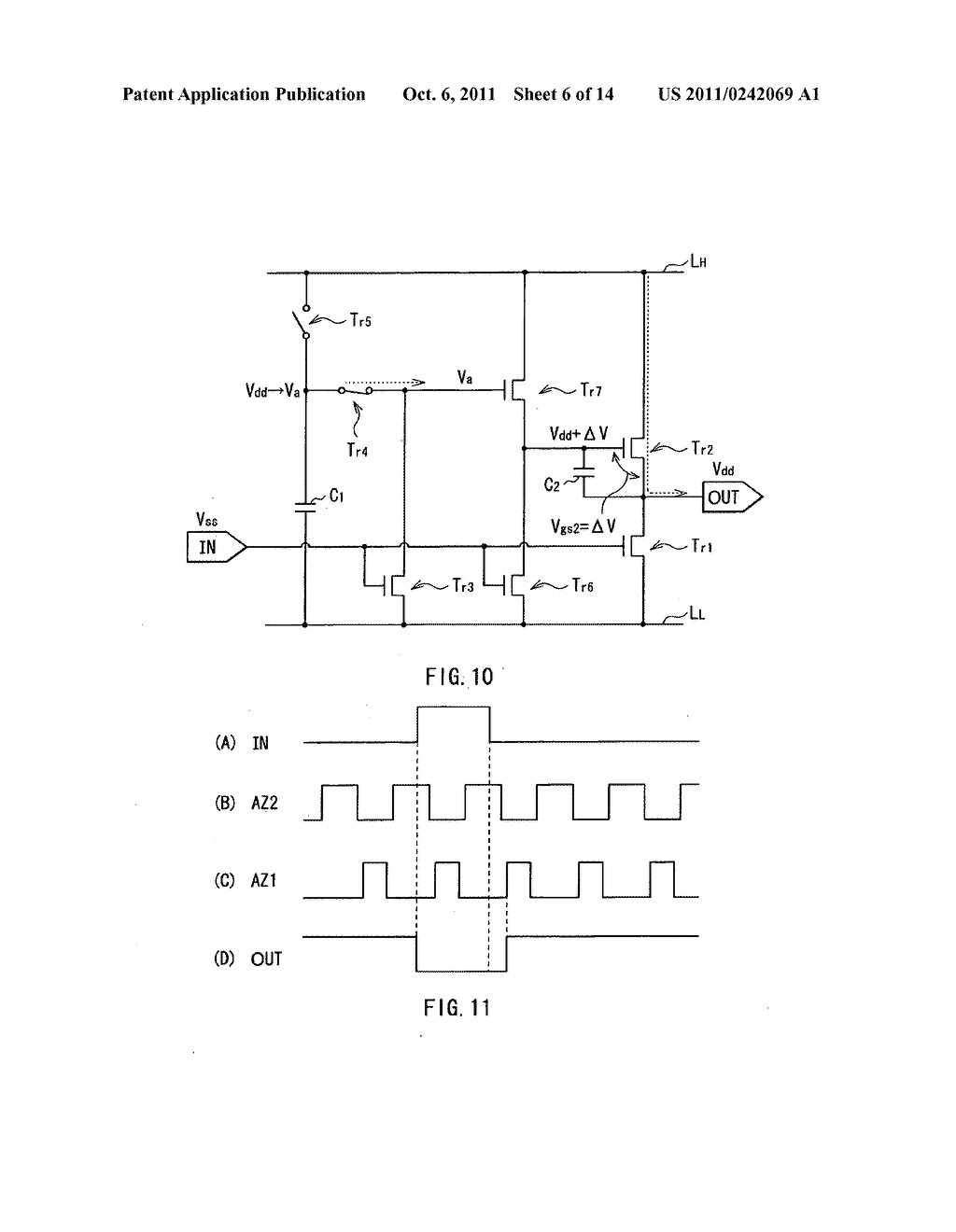 Inverter circuit and display device - diagram, schematic, and image 07