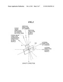 IMAGE PICKUP APPARATUS THAT FACILITATES CHECKING OF TILT THEREOF, METHOD     OF CONTROLLING THE SAME, AND STORAGE MEDIUM diagram and image