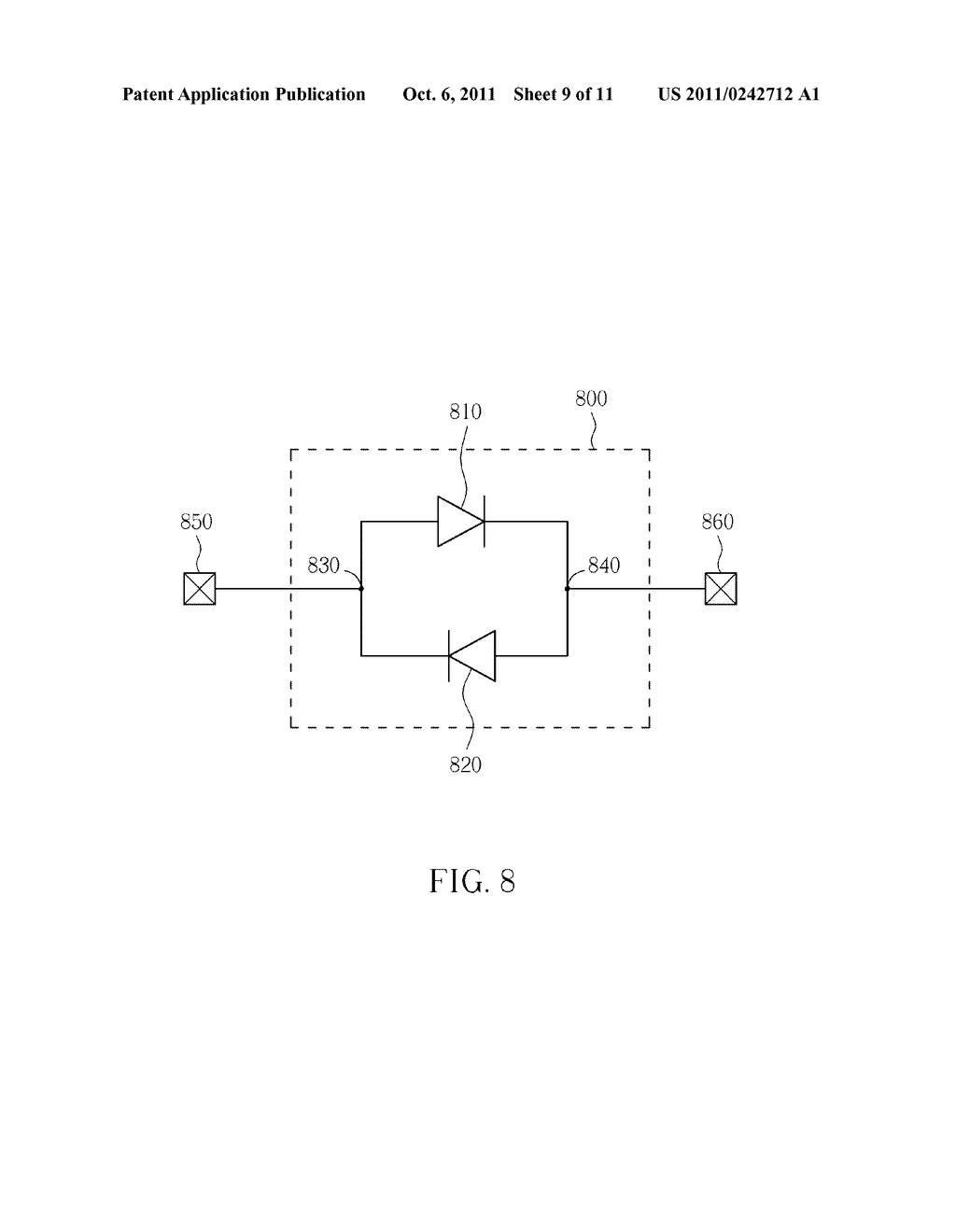 CHIP WITH ESD PROTECTION FUNCTION - diagram, schematic, and image 10