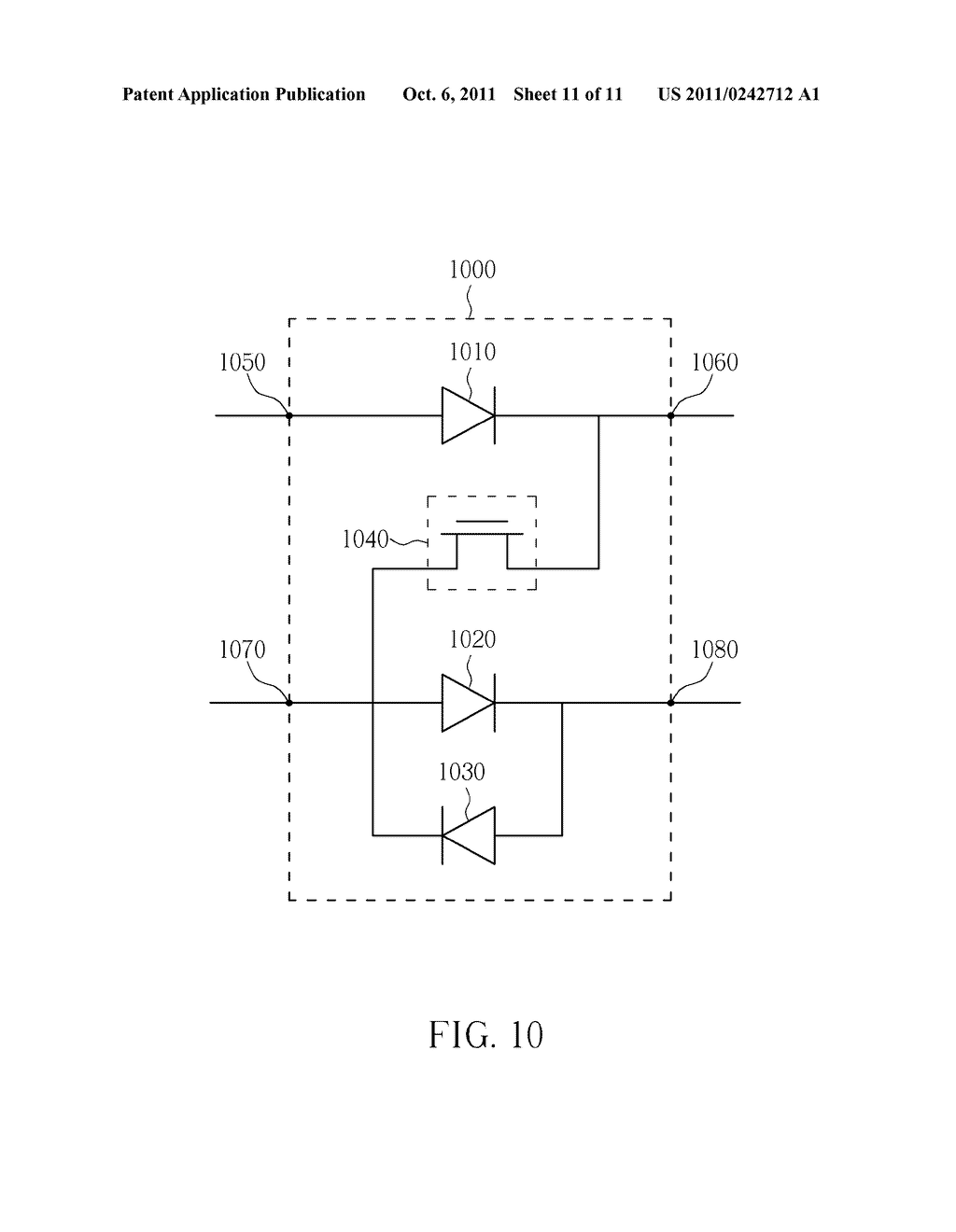 CHIP WITH ESD PROTECTION FUNCTION - diagram, schematic, and image 12