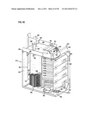 FIBER DISTRIBUTION HUB WITH OUTSIDE ACCESSIBLE GROUNDING TERMINALS diagram and image