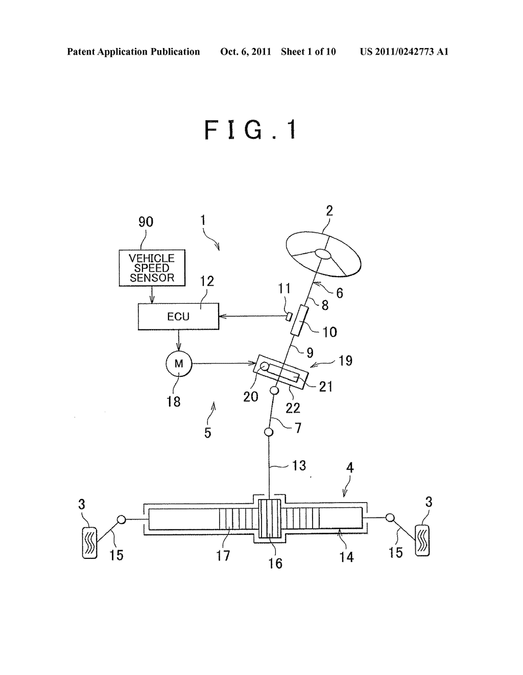 CONTROLLER, ELECTRIC POWER STEERING PROVIDED WITH THE SAME, METHOD OF     MANUFACTURING BUS BAR, AND METHOD OF MANUFACTURING CONTROLLER - diagram, schematic, and image 02