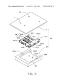 CHIP CARD HOLDER AND ELECTRONIC DEVICE USING THE SAME diagram and image