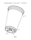 ROTATIONAL RESTRAINT METHODOLOGY IN A FROZEN MIXING SYSTEM AND CONTAINER diagram and image