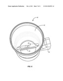 ROTATIONAL RESTRAINT METHODOLOGY IN A FROZEN MIXING SYSTEM AND CONTAINER diagram and image