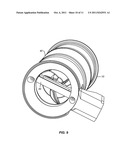 ROTATIONAL RESTRAINT METHODOLOGY IN A FROZEN MIXING SYSTEM AND CONTAINER diagram and image