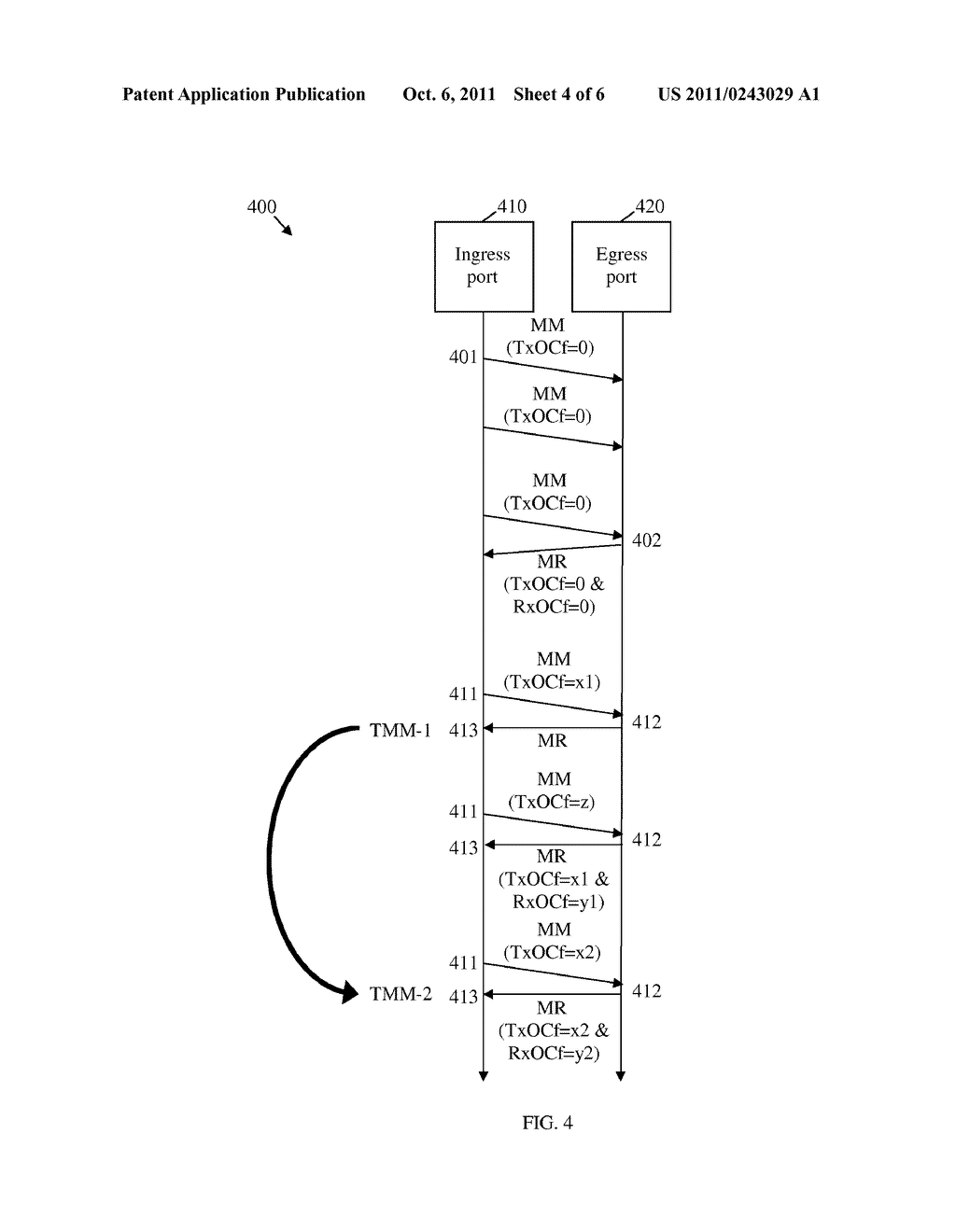 Method For Measuring Throughput For a Packet Connection - diagram, schematic, and image 05