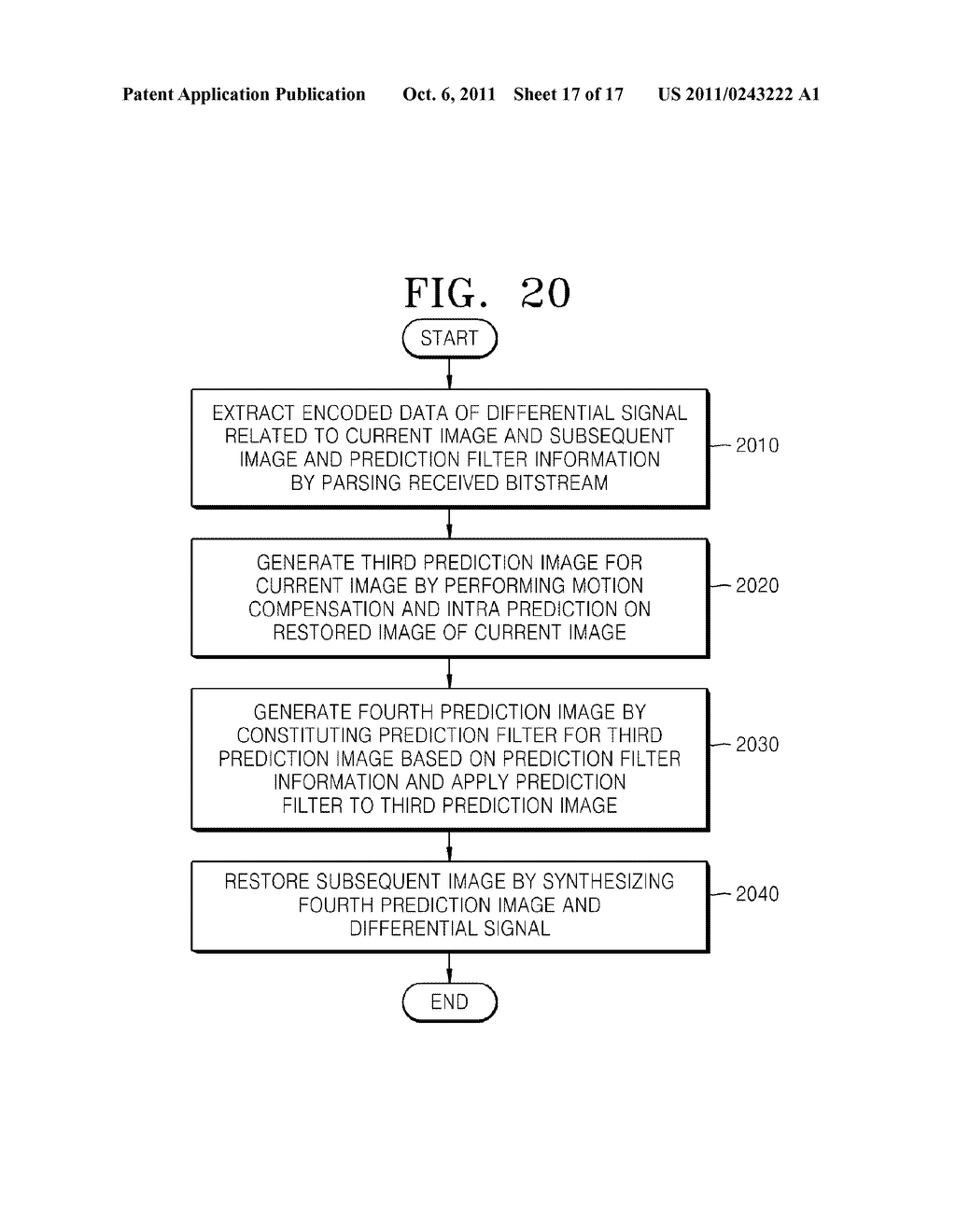 METHOD AND APPARATUS FOR ENCODING VIDEO BY USING ADAPTIVE PREDICTION     FILTERING, METHOD AND APPARATUS FOR DECODING VIDEO BY USING ADAPTIVE     PREDICTION FILTERING - diagram, schematic, and image 18