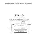 DETERMINING INTRA PREDICTION MODE OF IMAGE CODING UNIT AND IMAGE DECODING     UNIT diagram and image