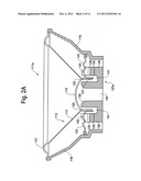 Structure of loudspeaker for reducing thickness and mounting depth diagram and image