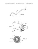 MULTIPLE CHANNEL OPTICAL FIBER FURCATION TUBE AND CABLE ASSEMBLY USING     SAME diagram and image