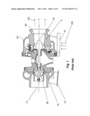 SIMPLIFIED VARIABLE GEOMETRY TURBOCHARGER WITH VANE RINGS diagram and image