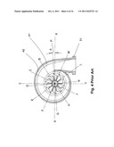 SIMPLIFIED VARIABLE GEOMETRY TURBOCHARGER WITH VANE RINGS diagram and image