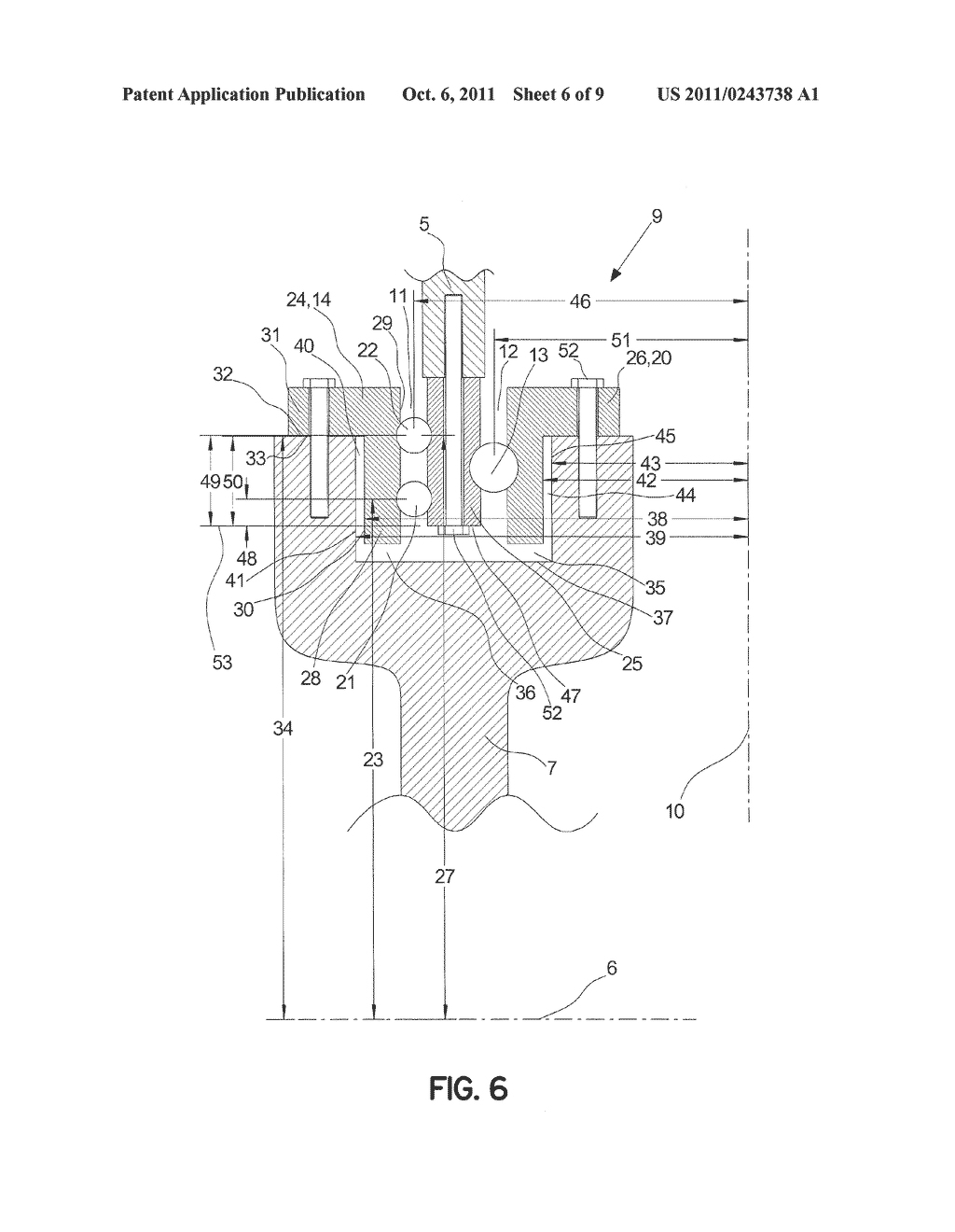 WIND TURBINE AND A PITCH BEARING FOR A WIND TURBINE - diagram, schematic, and image 07