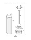 END CAP SEAL FOR AN ELECTROCHEMICAL CELL diagram and image