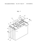 Secondary battery and a secondary battery module diagram and image