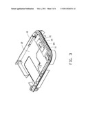 BATTERY COVER LATCHING MECHANISM AND PORTABLE ELECTRONIC DEVICE USING SAME diagram and image