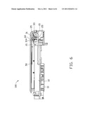 BATTERY COVER LATCHING MECHANISM AND PORTABLE ELECTRONIC DEVICE USING SAME diagram and image