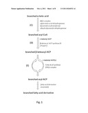 PRODUCTION OF BRANCHED CHAIN FATTY ACIDS AND DERIVATIVES THEREOF IN     RECOMBINANT MICROBIAL CELLS diagram and image