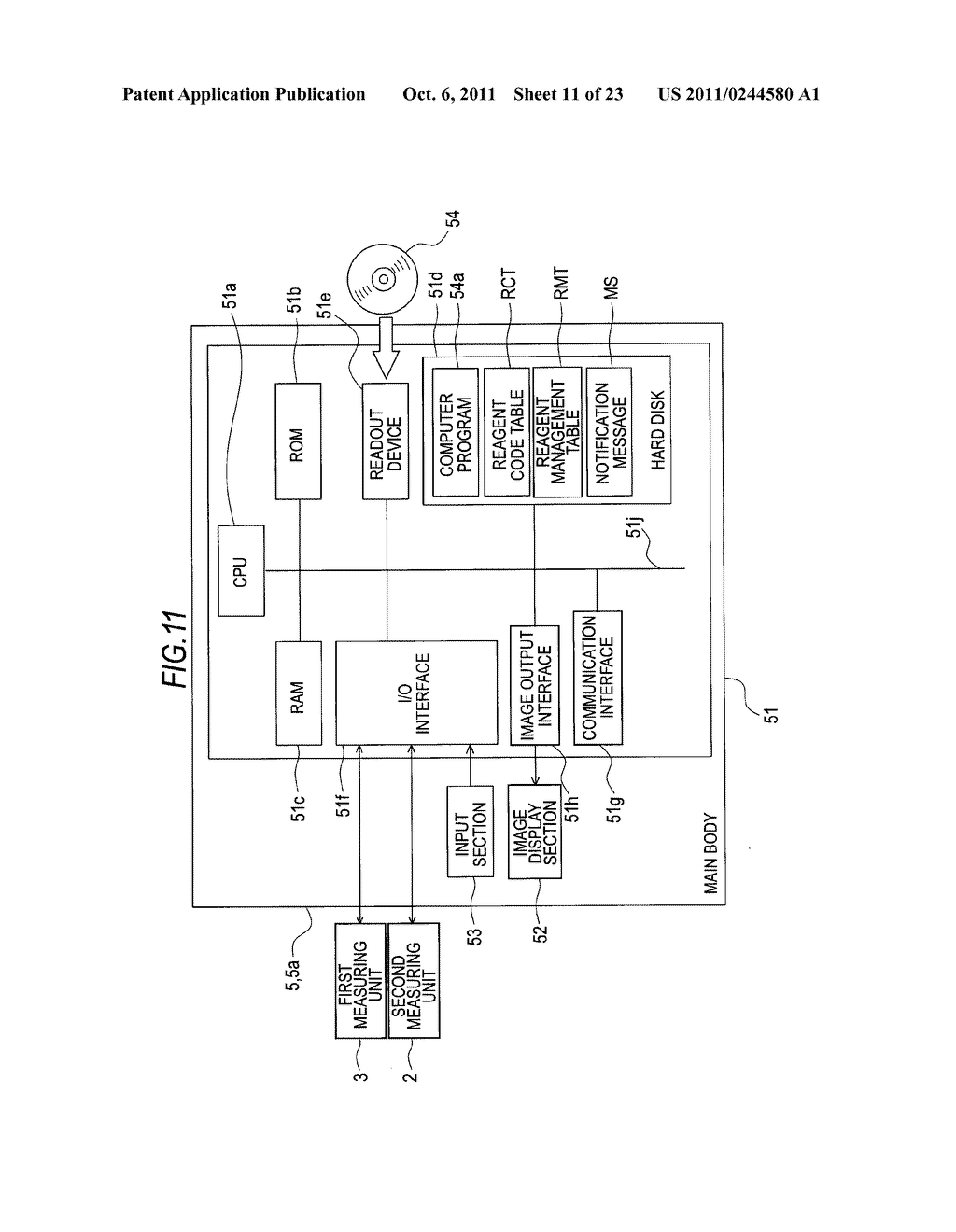 SAMPLE ANALYZER AND METHOD OF NOTIFYING USER BY THE SAME - diagram, schematic, and image 12