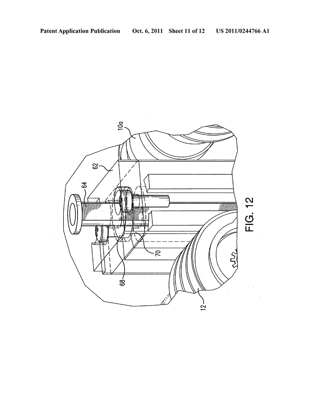 Electric abrasive sharpener having adjustable abrasive wheels - diagram, schematic, and image 12