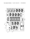 WAGERING GAMES WITH VARIABLE REEL SIZES AND GAMING DEVICES FOR PLAYING THE     SAME diagram and image