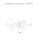 IMPLANTABLE PROSTHETIC DEVICE FOR CONNECTION TO A FLUID FLOW PATHWAY OF A     PATIENT diagram and image