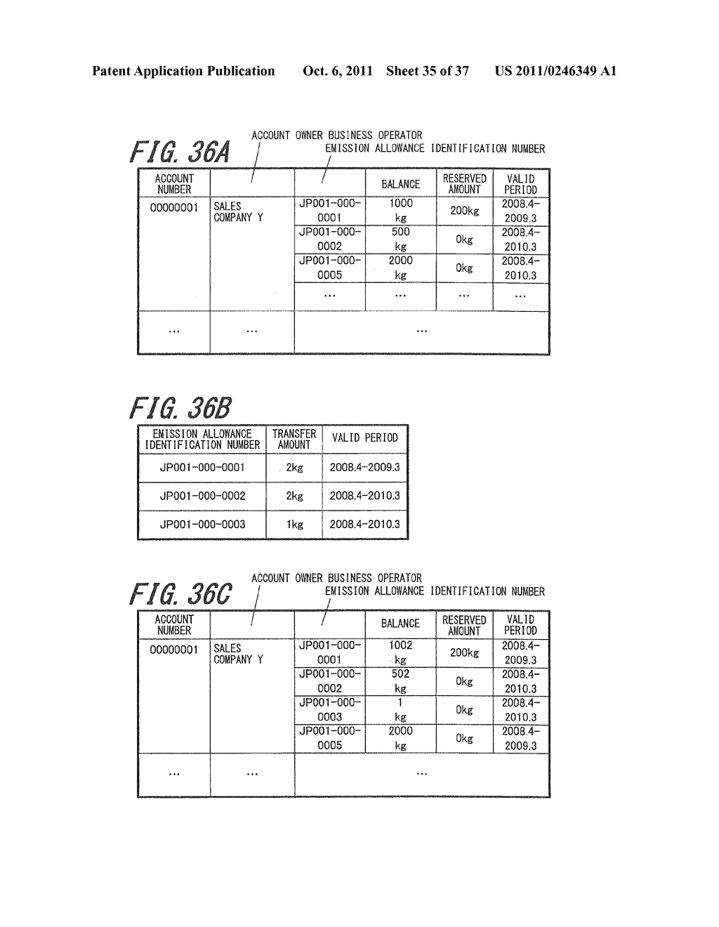 EMISSION ALLOWANCE TRADING SYSTEM AND EMISSION ALLOWANCE TRADING METHOD - diagram, schematic, and image 36